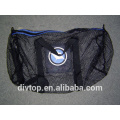 Polyester PVC coated mesh construction heavy duty duffle mesh bag,  diving equipment/